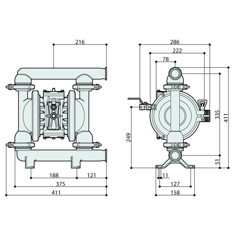 YTS - D-250SWFR-A_Dimensioni