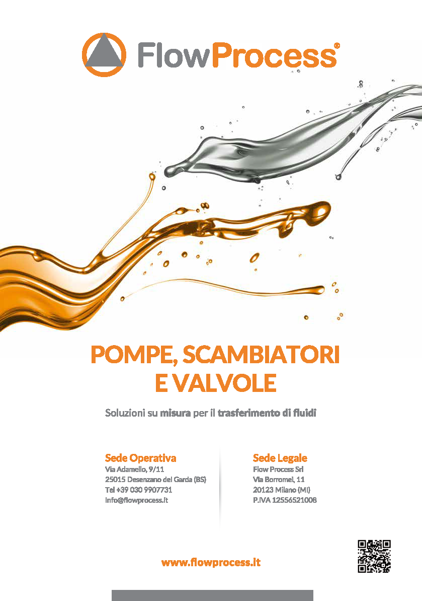 FLOW PROCESS - Catalogo - Pompe, scambiatori e valvole